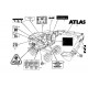 Atlas 1304 Serie 137 Parts Manual